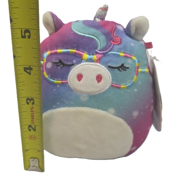 Squishmallows Kimia the Unicorn Back to School Squad Plush Stuffed Animal Toy 5" - Picture 2 of 9